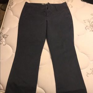 Old Navy lightly used, size 2, navy chino pants!